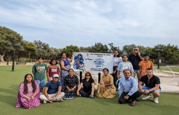 High Commission of India celebrated National Sports Day with an event full of sports and fun games. On the occasion, High Commissioner of India felicitated Former Attard Edex Kings' captain Mohd. Shamseer, the first Indian player to register in a Maltese football club.